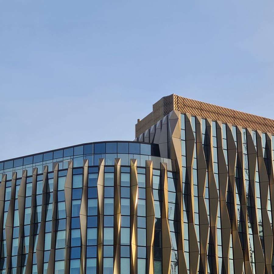 A contemporary office building in the City of London